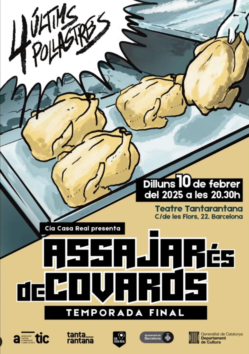 Cartell AEDC febrer 2025 d'Aarón Sánchez