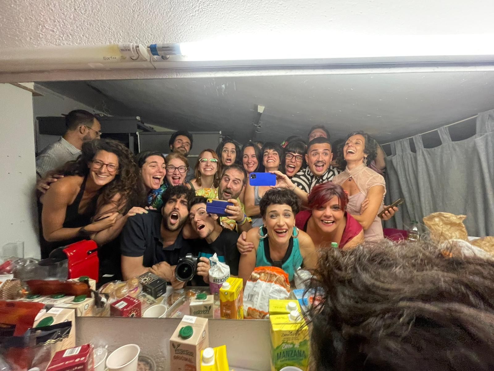 Foto al camerino Gala 2025