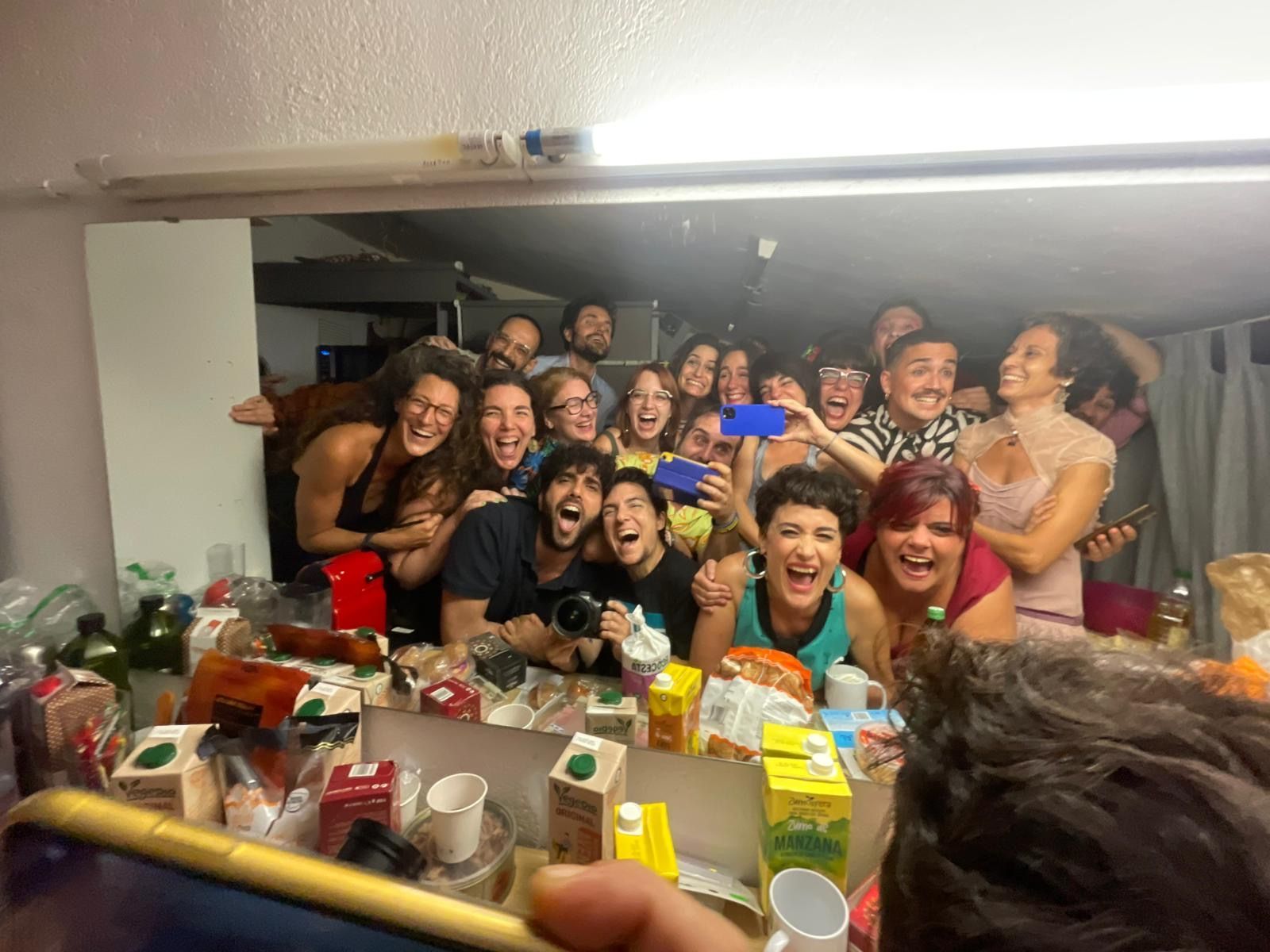 Foto al camerino Gala 2025