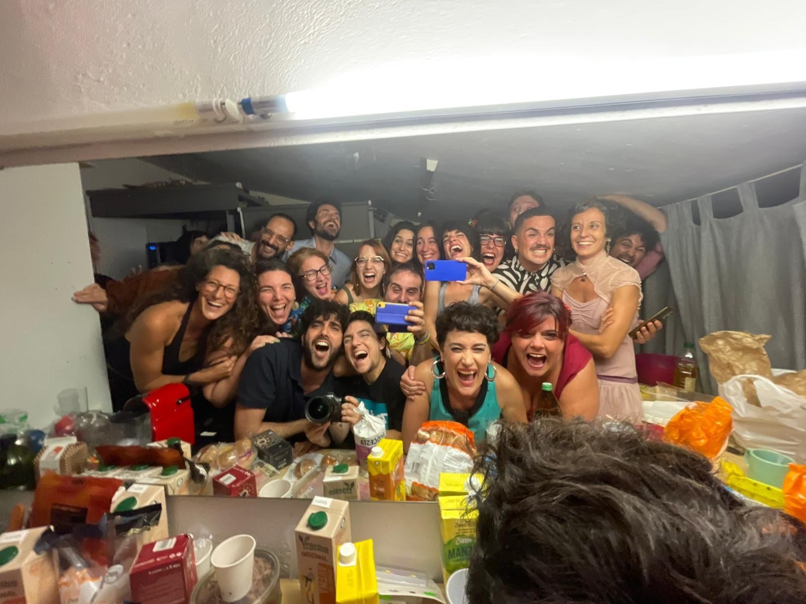 Foto al camerino Gala 2025