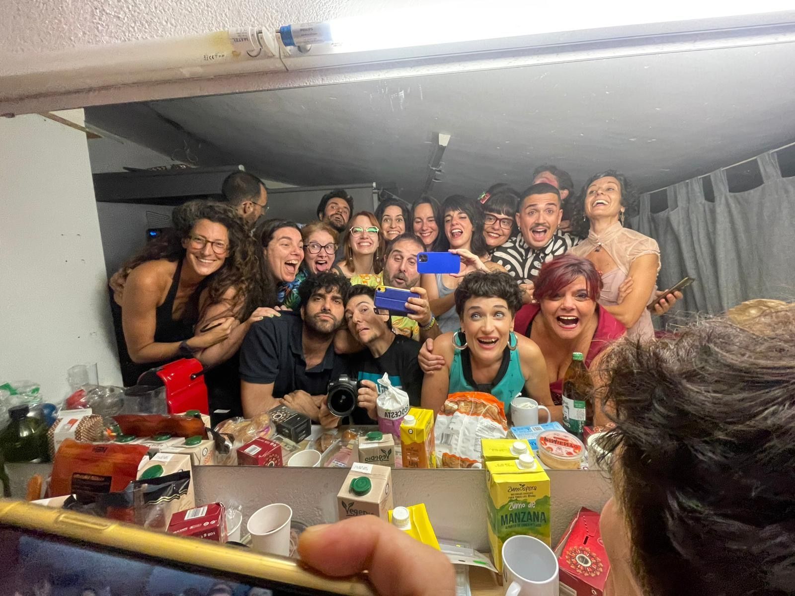 Foto al camerino Gala 2025