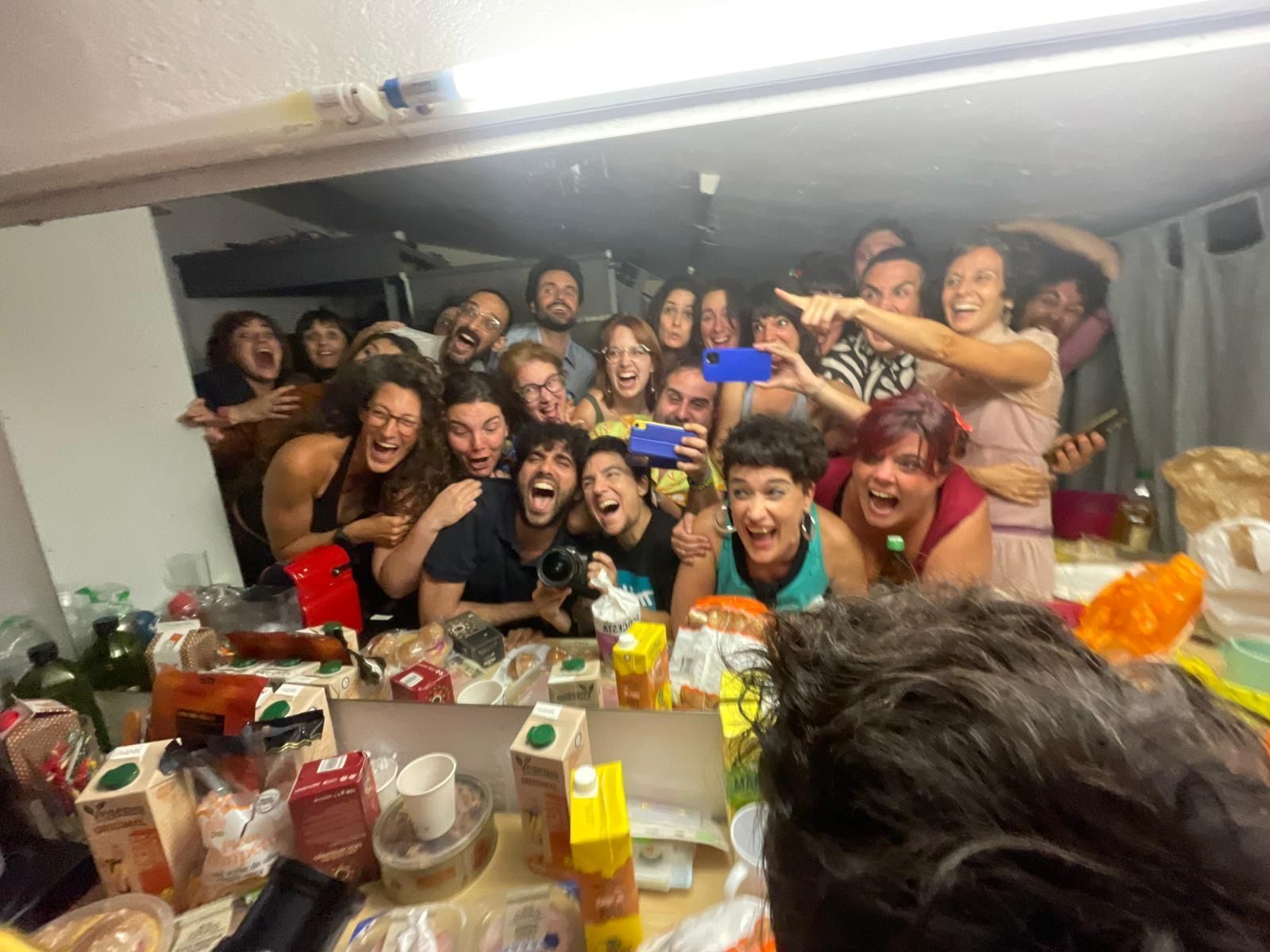 Foto al camerino Gala 2025