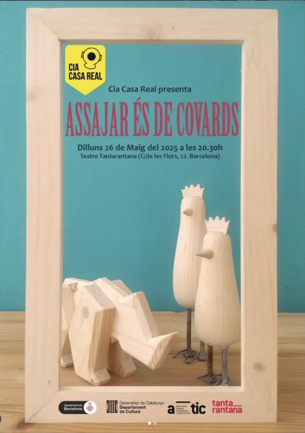 Cartell AEDC maig 2025 de Bàrbara Massana