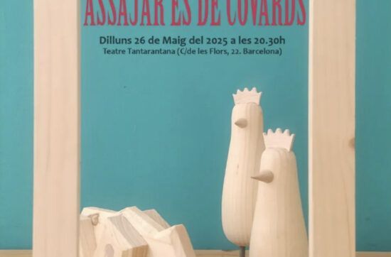 Cartell AEDC maig 2025 de Bàrbara Massana