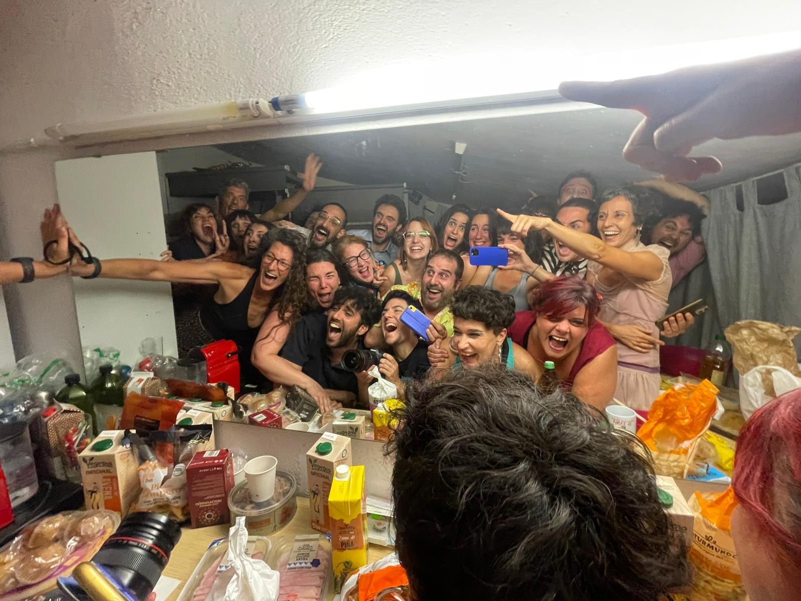 Foto al camerino Gala 2025