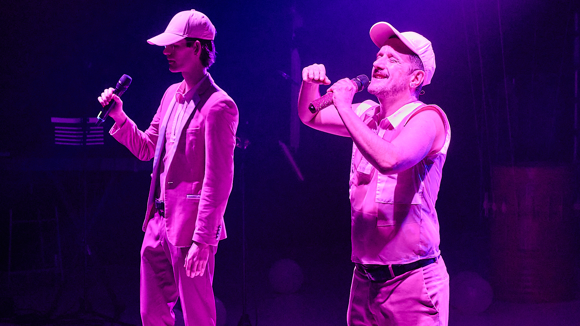 Imatge de Mètode Rosa, Pere Faura i Niels Bekius ©Tristan Perez-Martin.